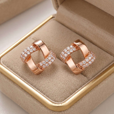 Radiant Square Studs