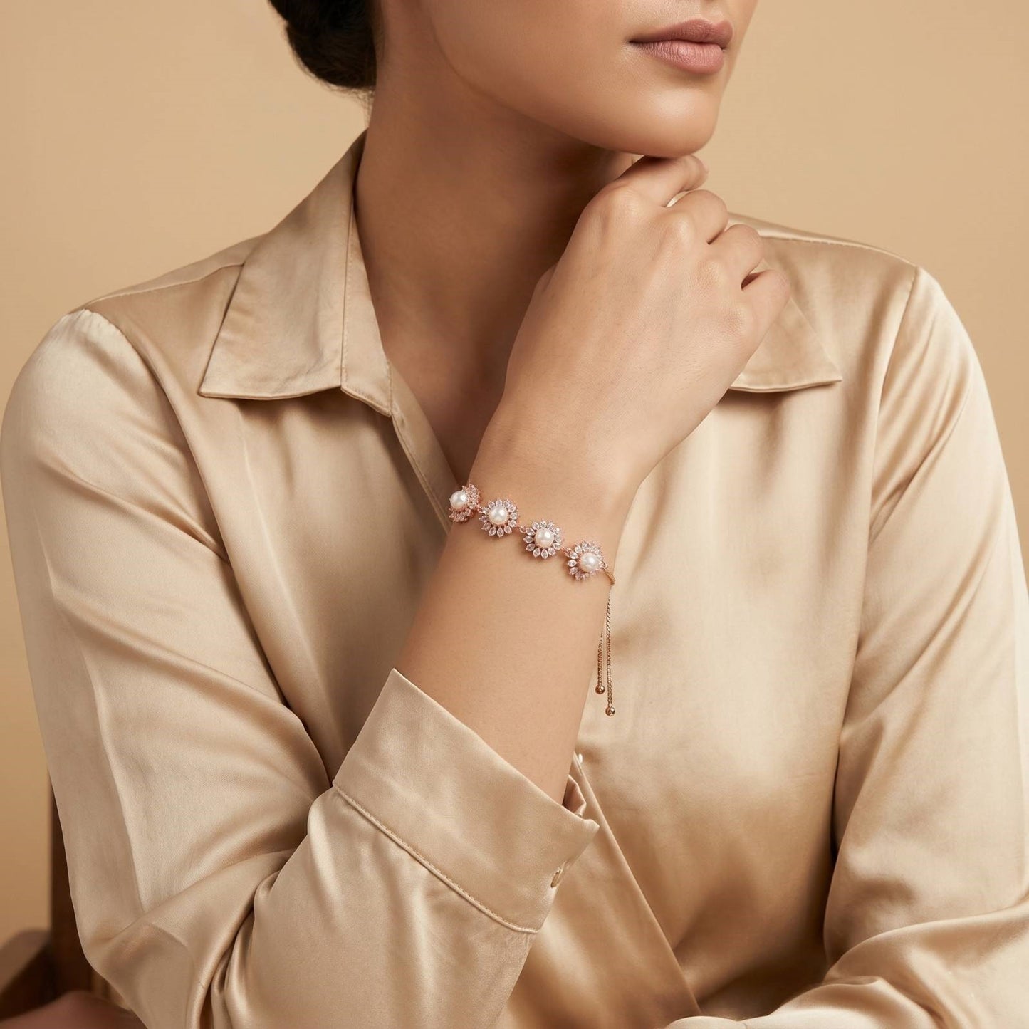 Pearl Bloom Bracelet