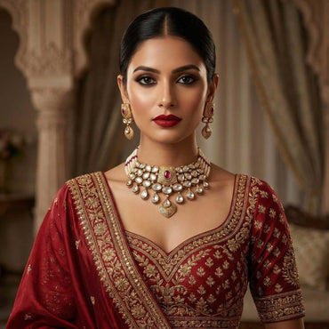 Rani Glow with indian dress