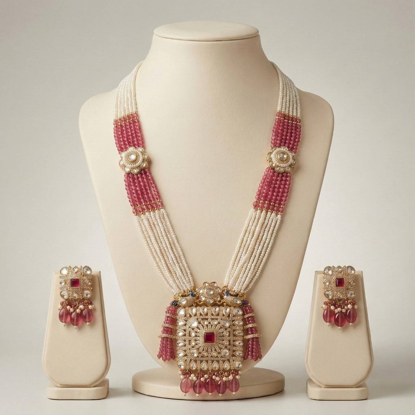 Noor-e-Gulab neck necklace