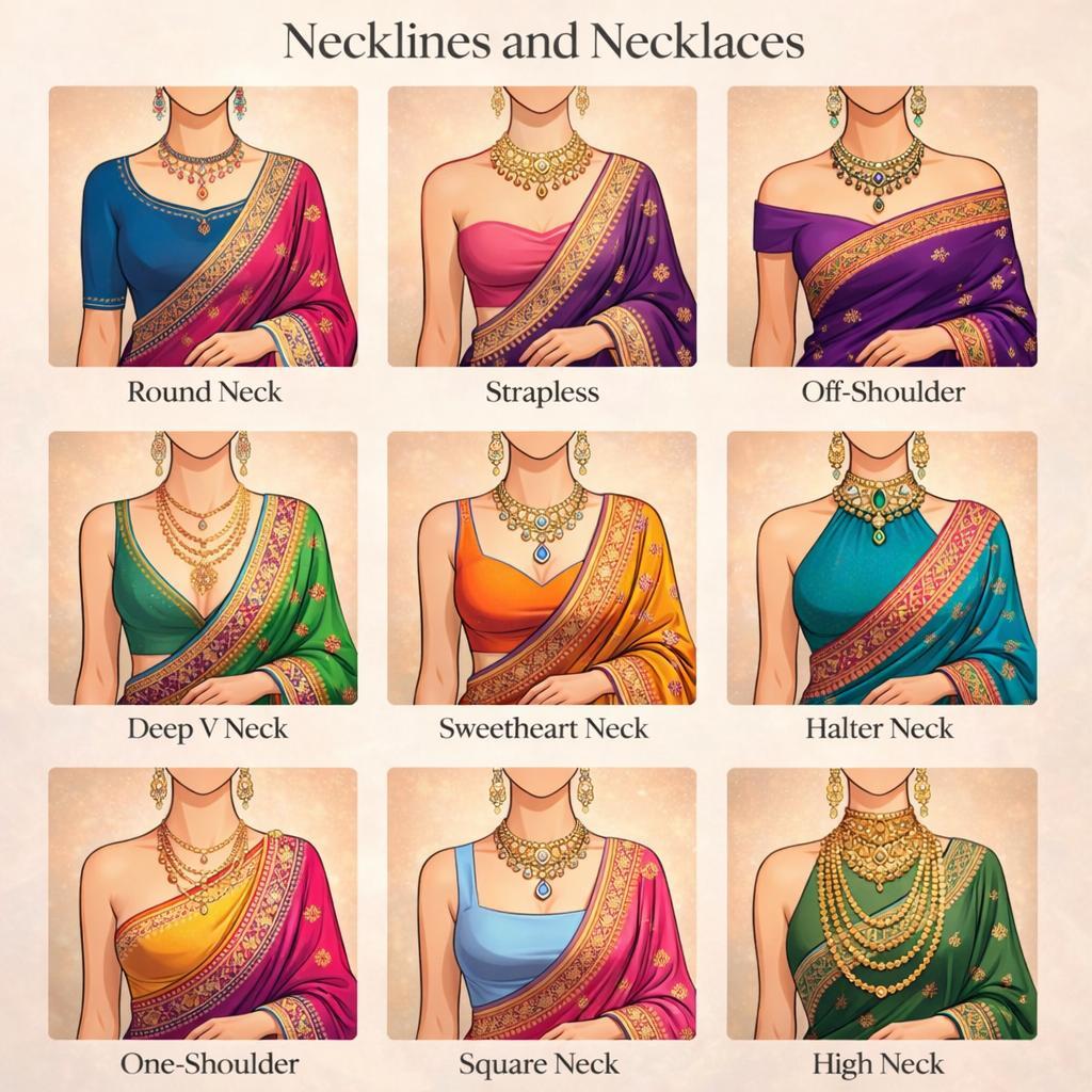 Necklines and Necklaces: How to Choose the Perfect Necklace for Every Neckline