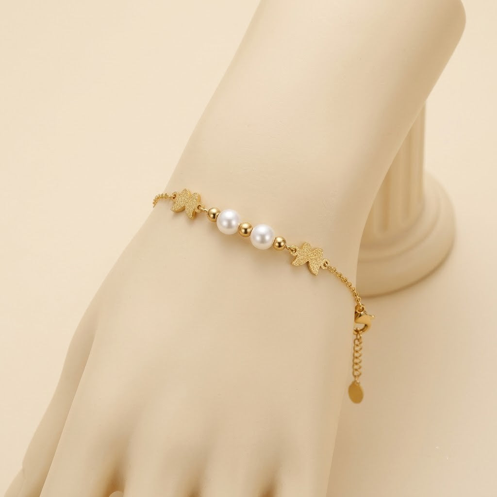 Butterfly Peal Bracelet