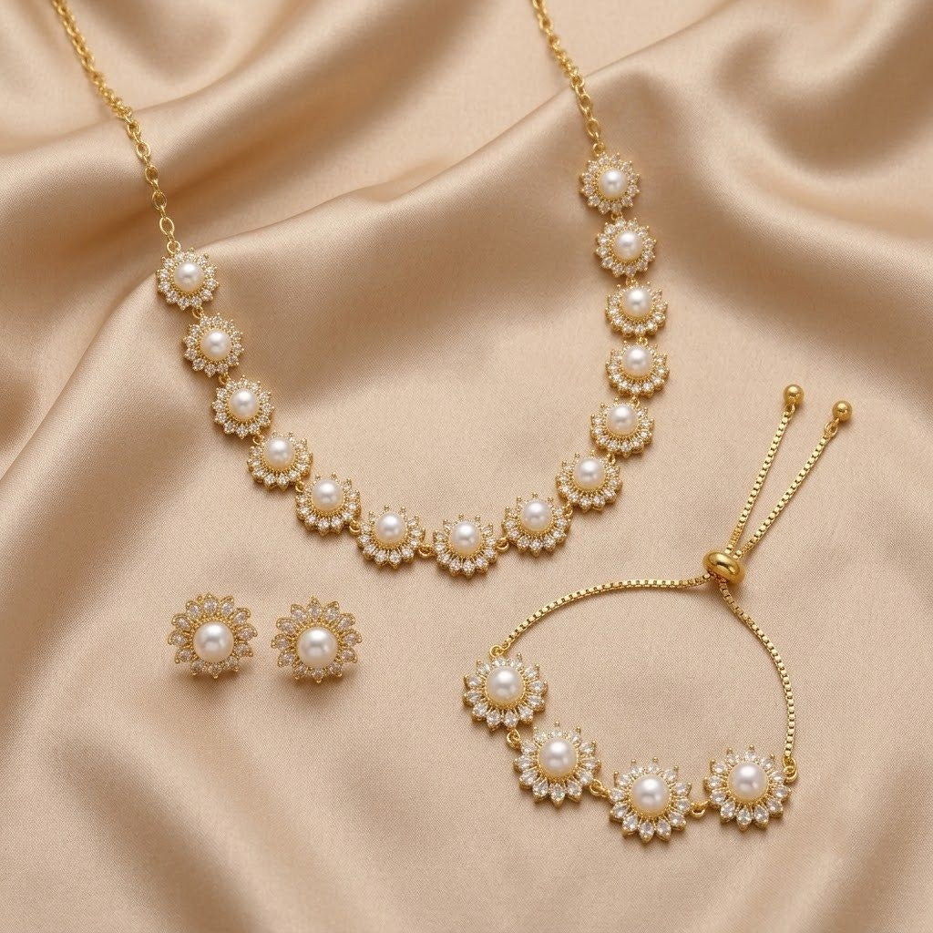 Pearl Bloom Necklace