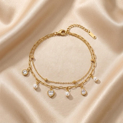 Layered Charm Bracelet
