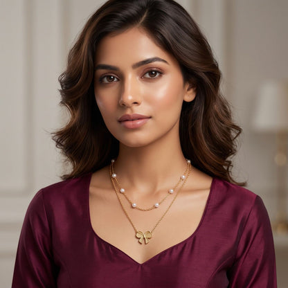 Layered Pearl Chain