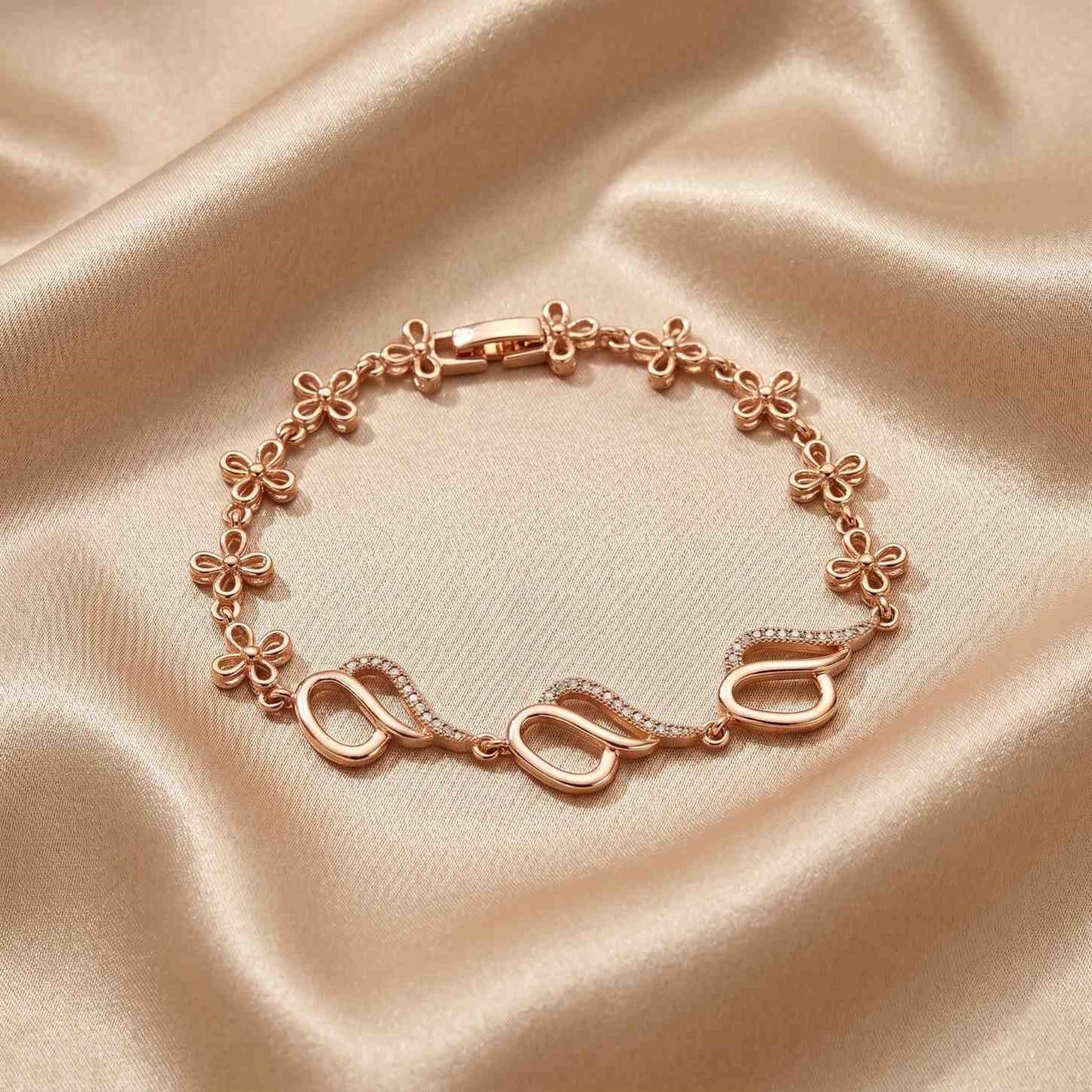 Flower Line Bracelet