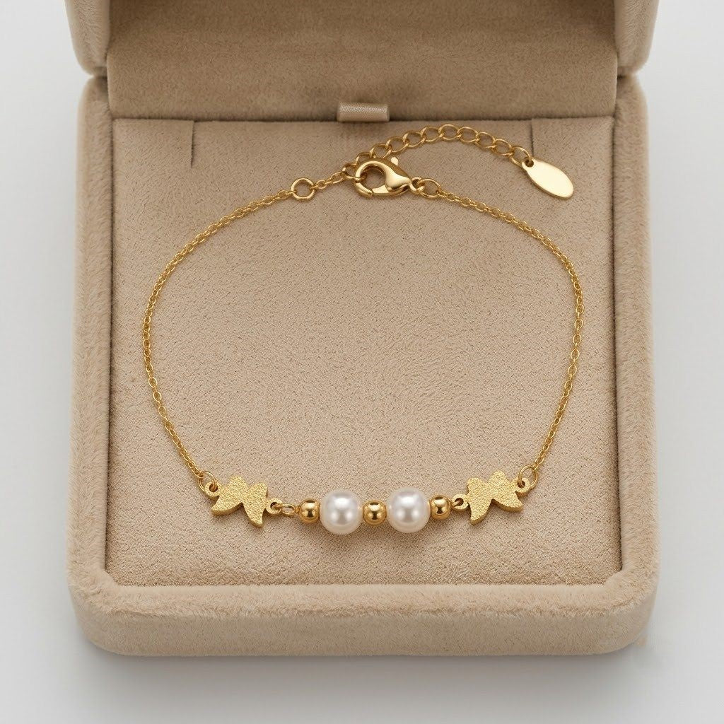 Butterfly Peal Bracelet