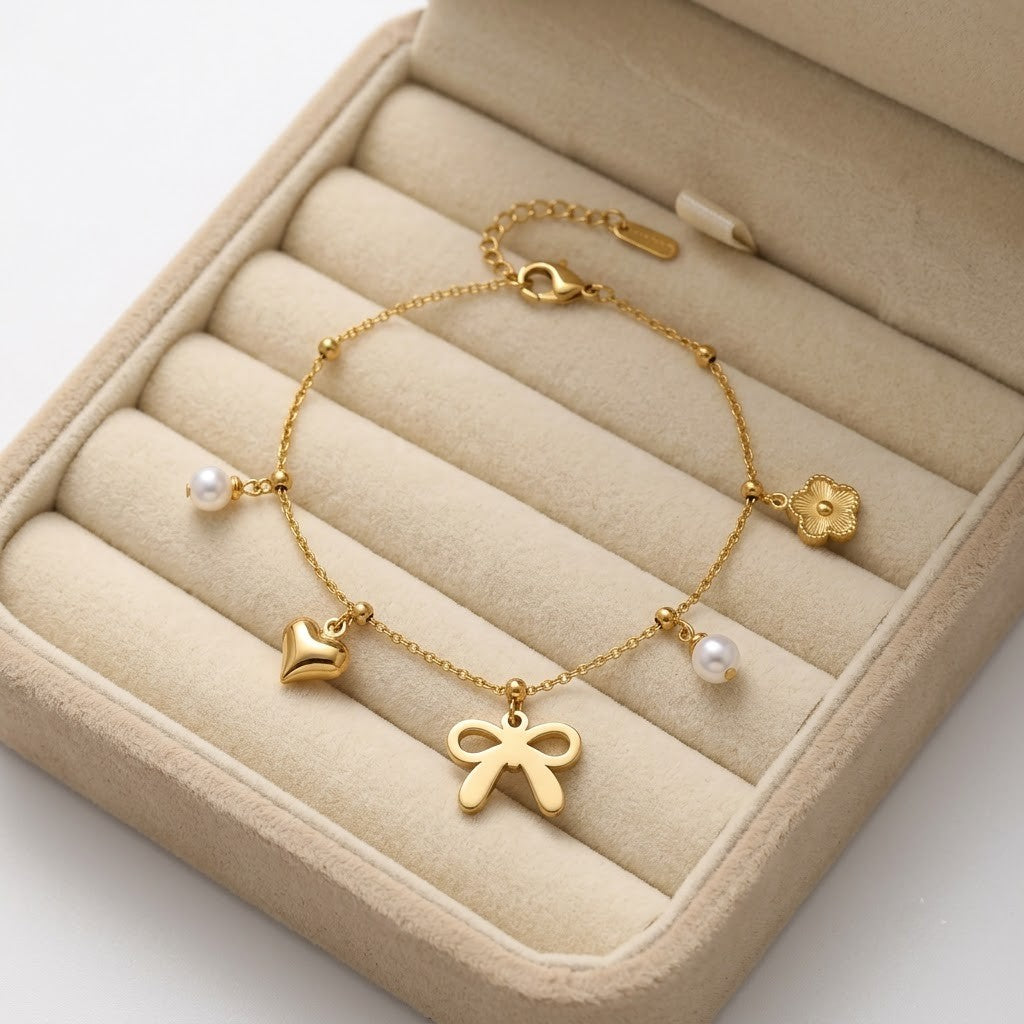 Sweetheart Charm Bracelet