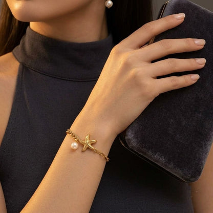 Starfish Charm Bracelet