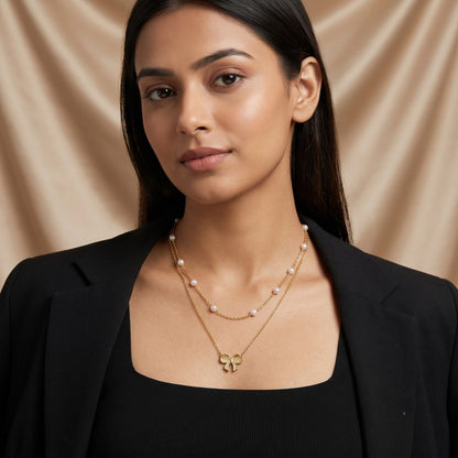 Layered Pearl Chain