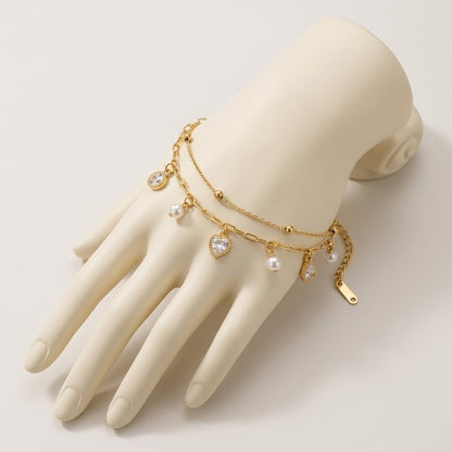 Layered Charm Bracelet