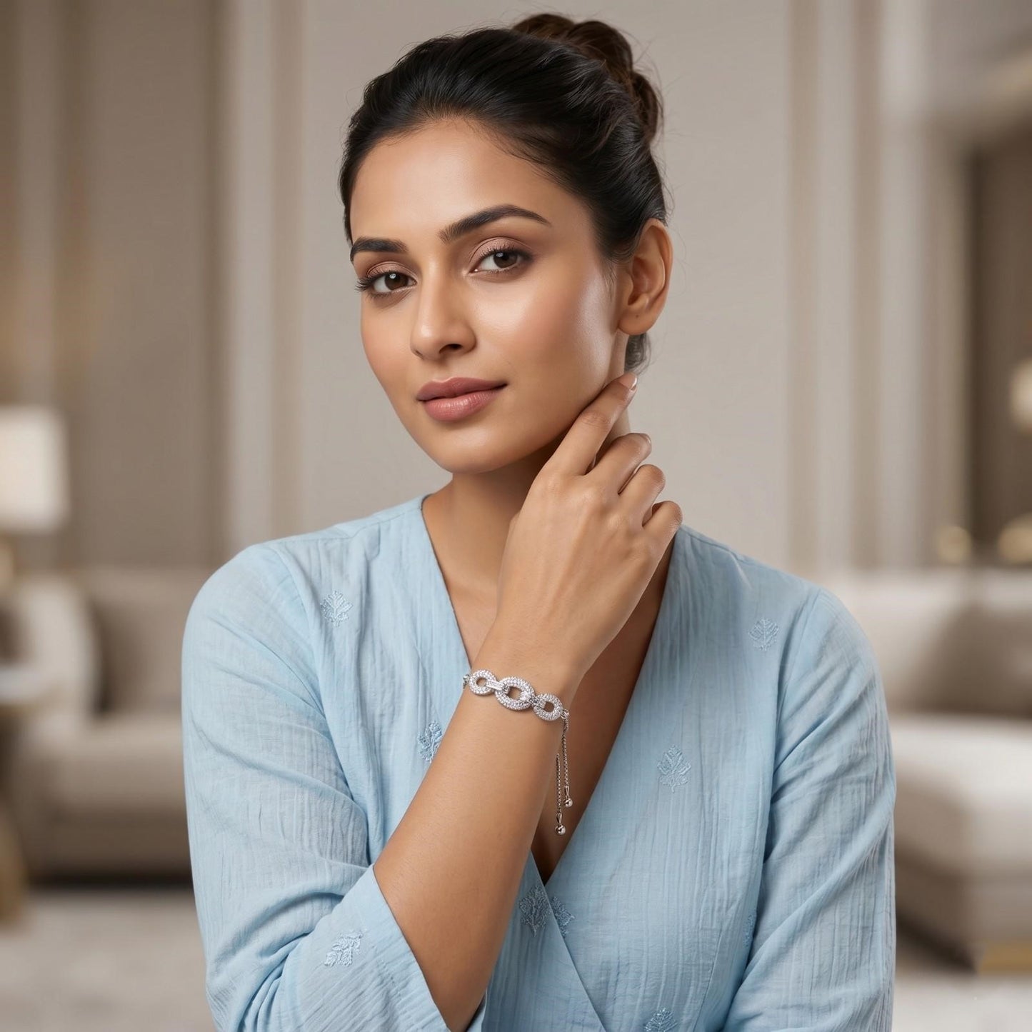 Silver Link Bracelet