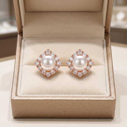 Pearl Sparkle Studs