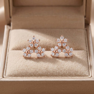 Triple Bloom Studs