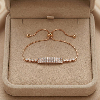 Diamond Bar Bracelet