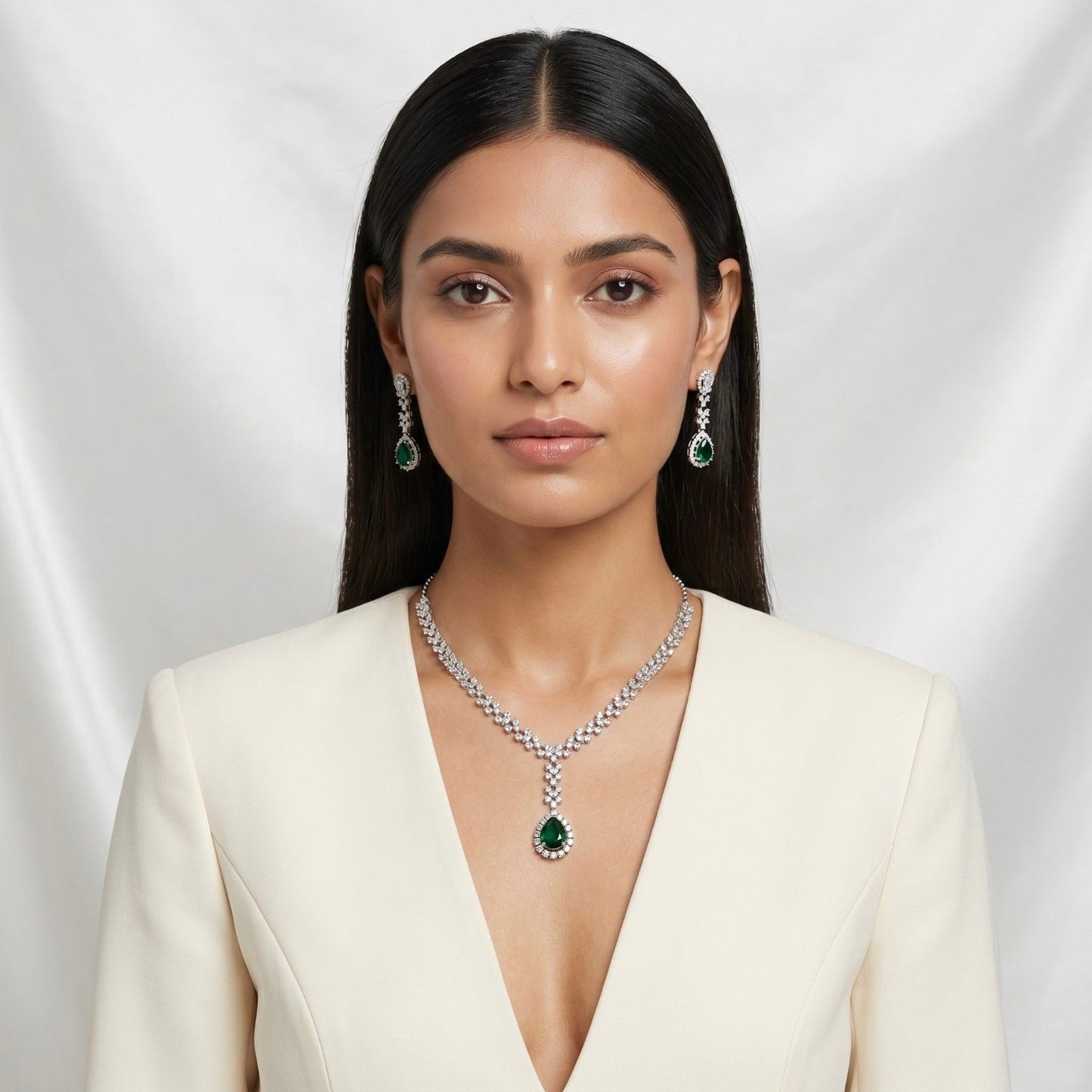 Emerald Drop with model