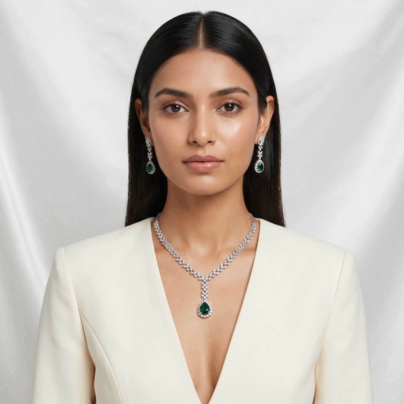 Emerald Drop with model