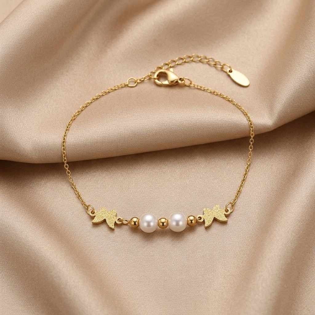 Butterfly Peal Bracelet