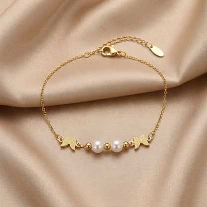 Butterfly Peal Bracelet