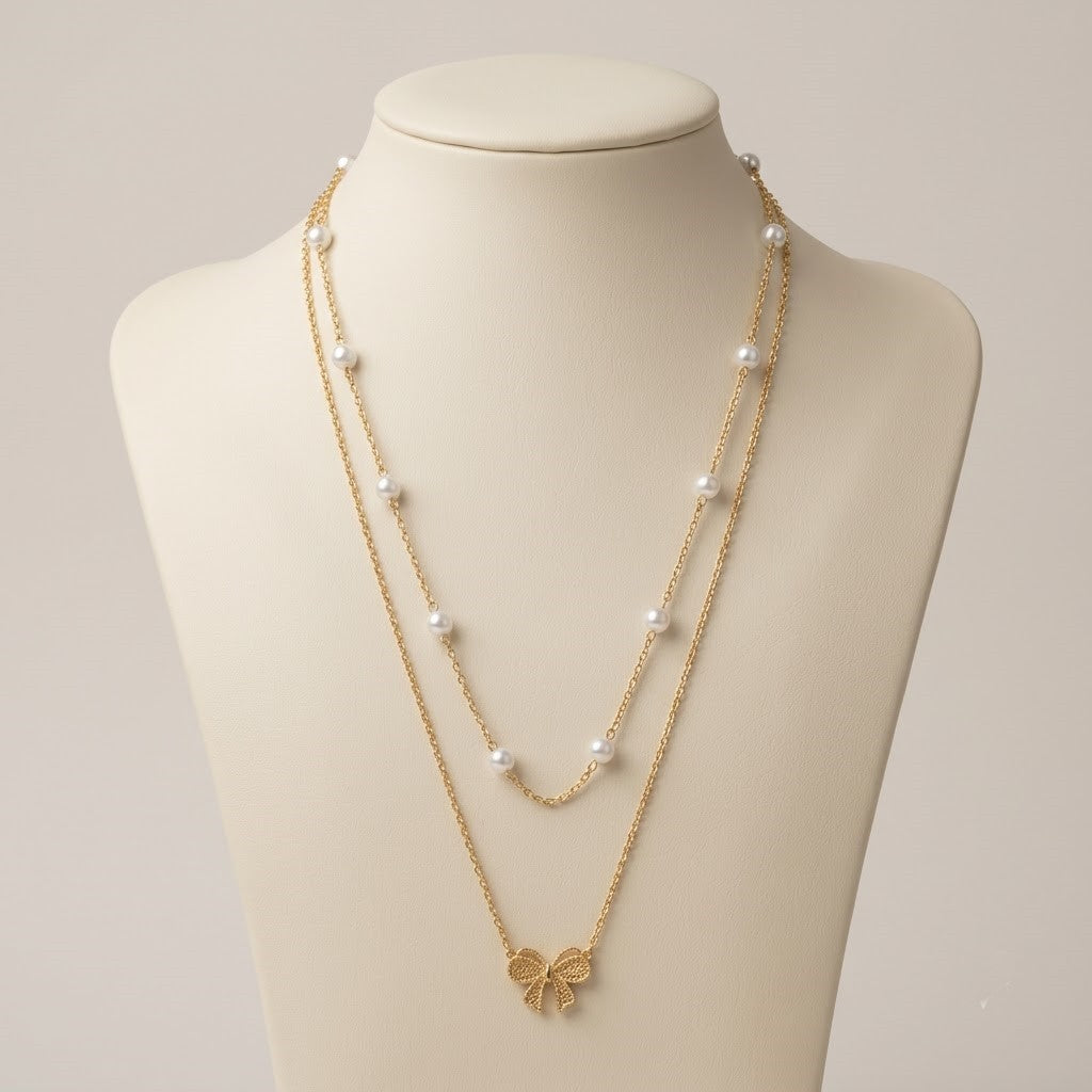Layered Pearl Chain