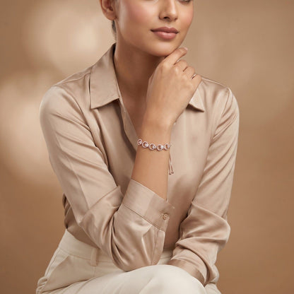 Crystal Orbit Bracelet