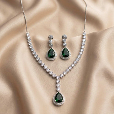 Emerald Royal Drop Pendant actual view