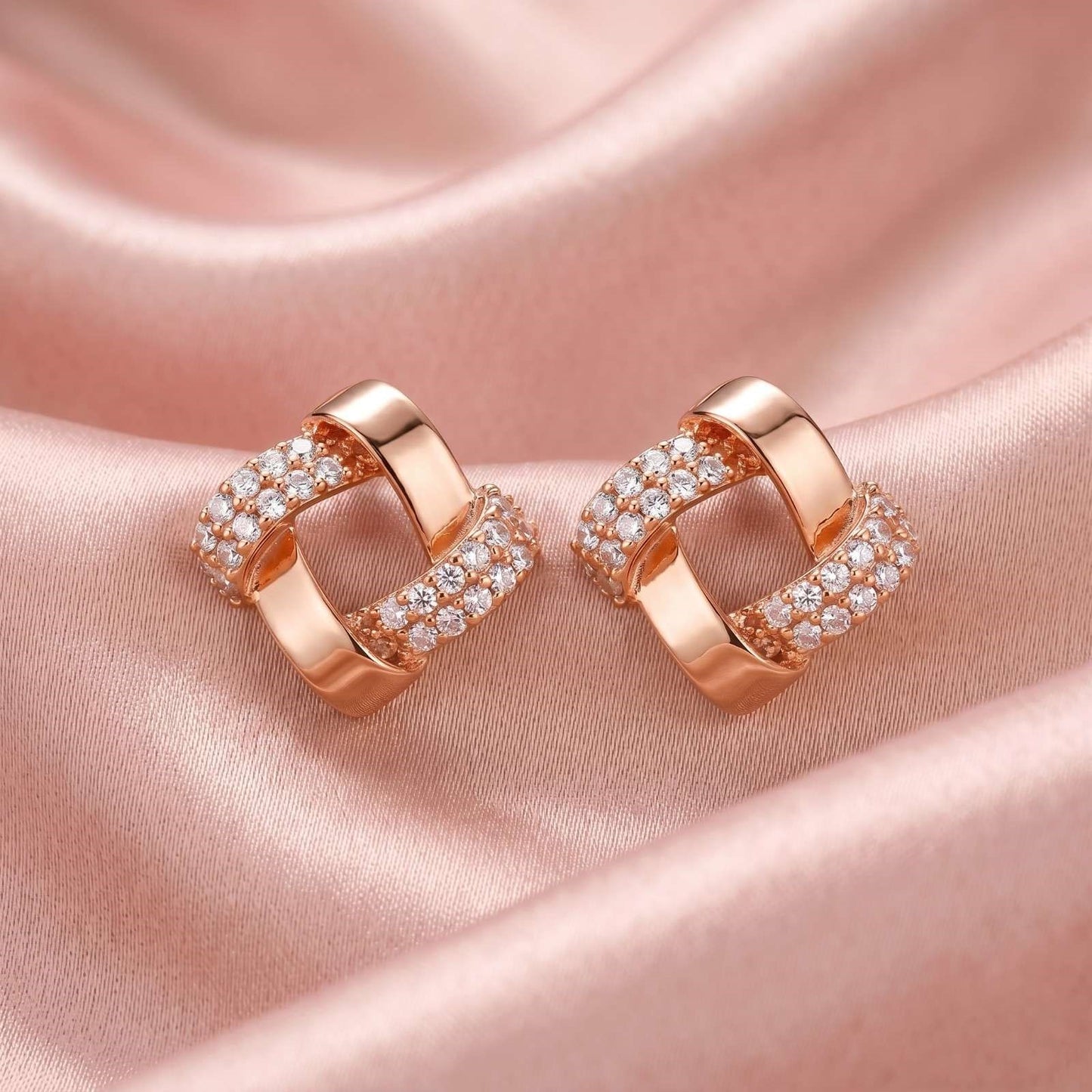 Radiant Square Studs