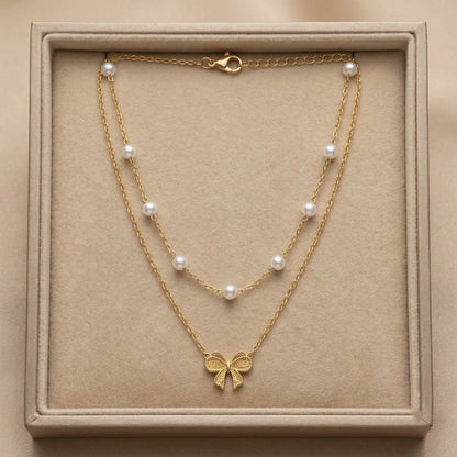 Layered Pearl Chain