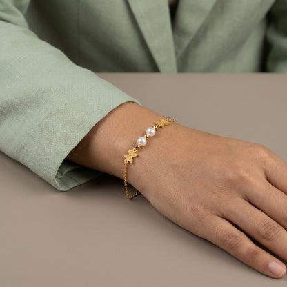 Butterfly Peal Bracelet