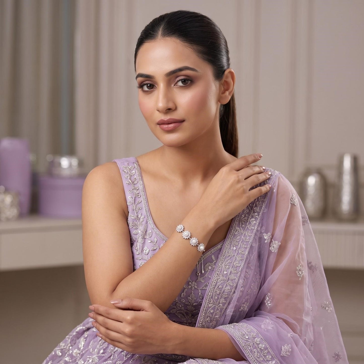 Pearl Bloom Bracelet