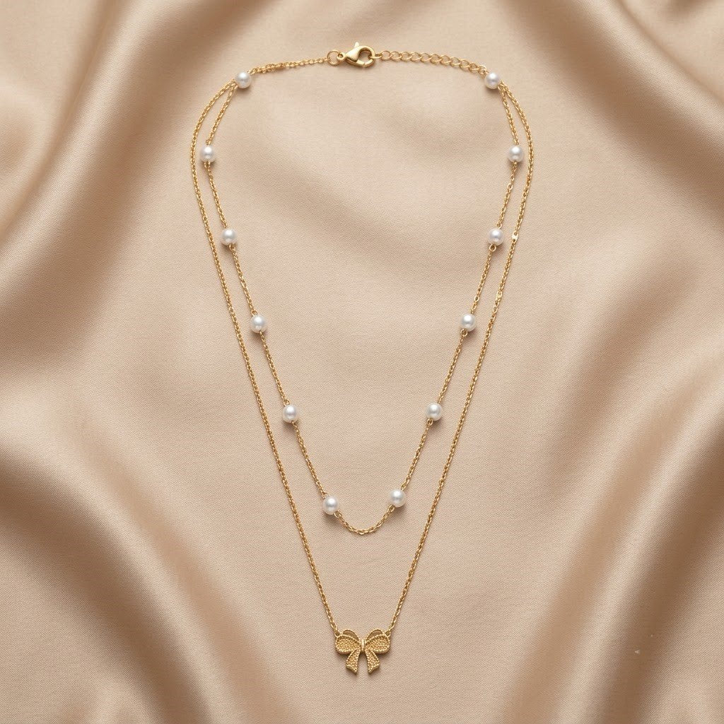 Layered Pearl Chain