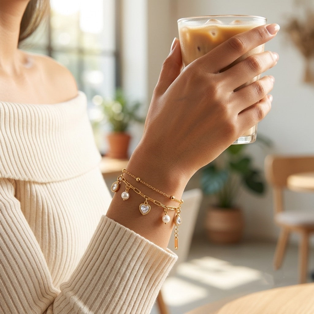 Layered Charm Bracelet