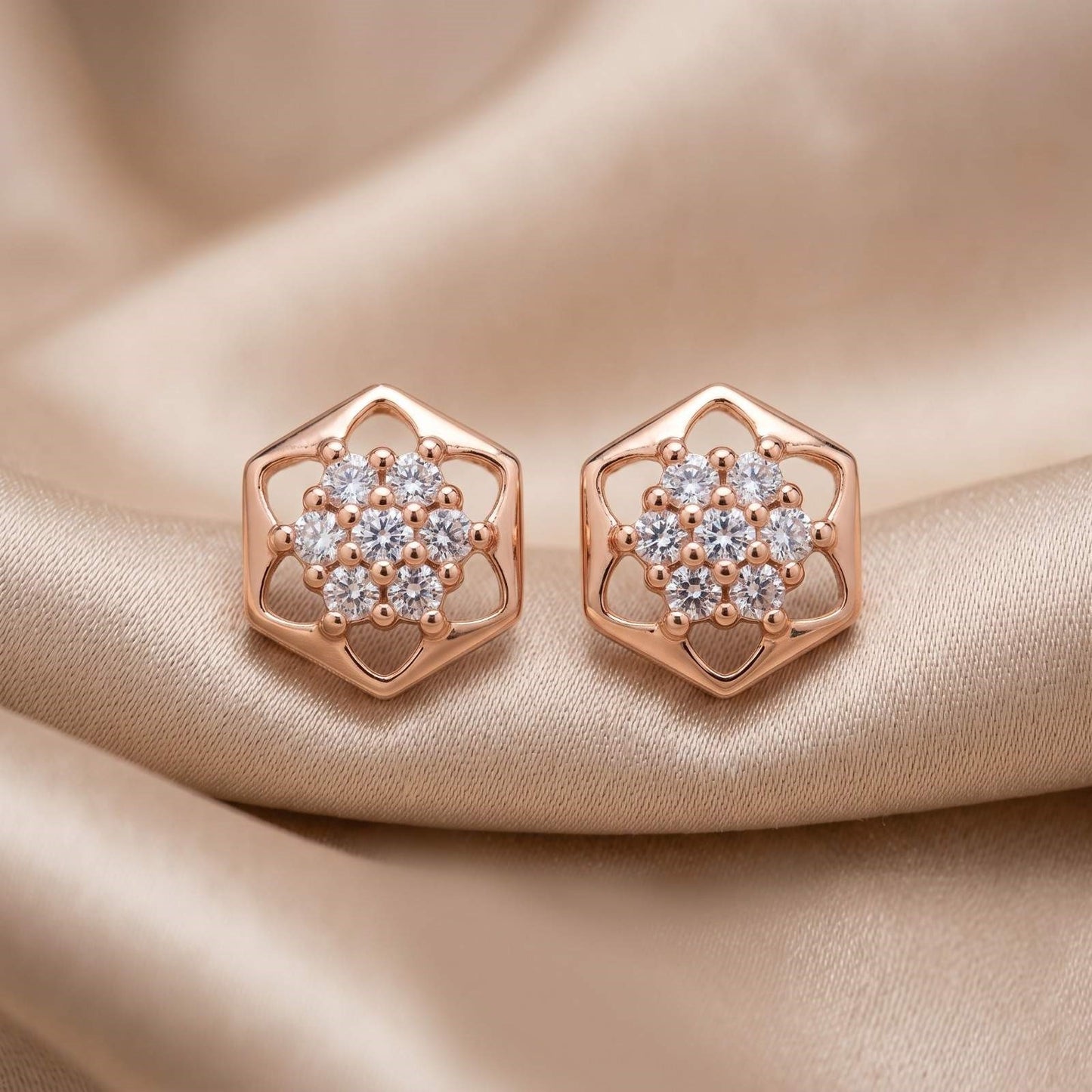 Floral Studs