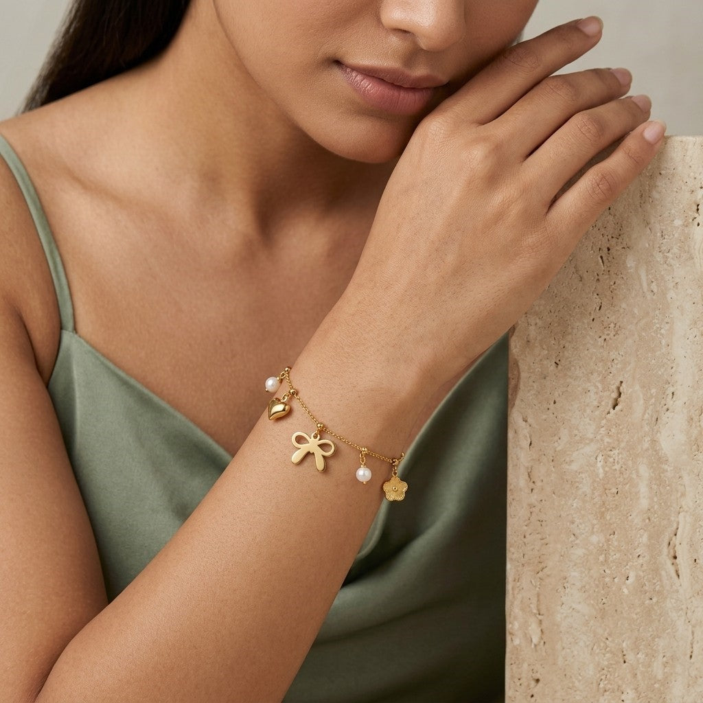 Sweetheart Charm Bracelet