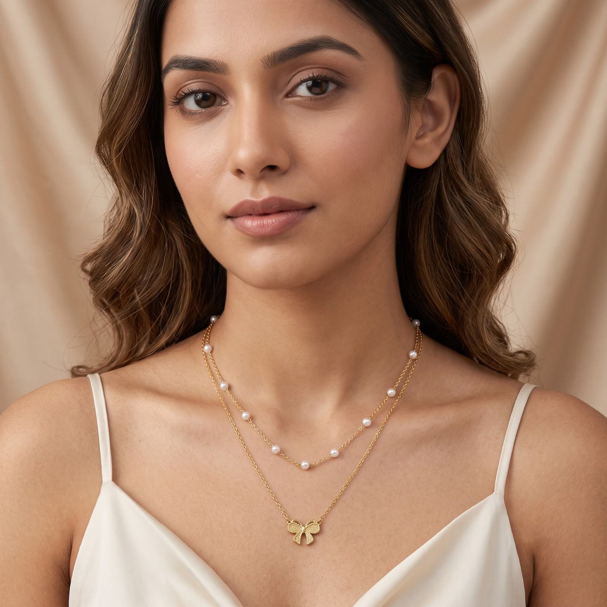 Layered Pearl Chain