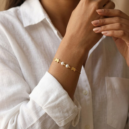 Butterfly Peal Bracelet