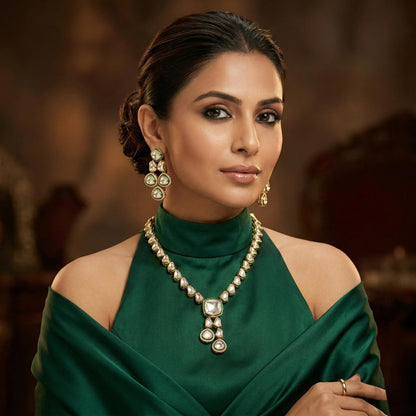Noor Drop with western dress