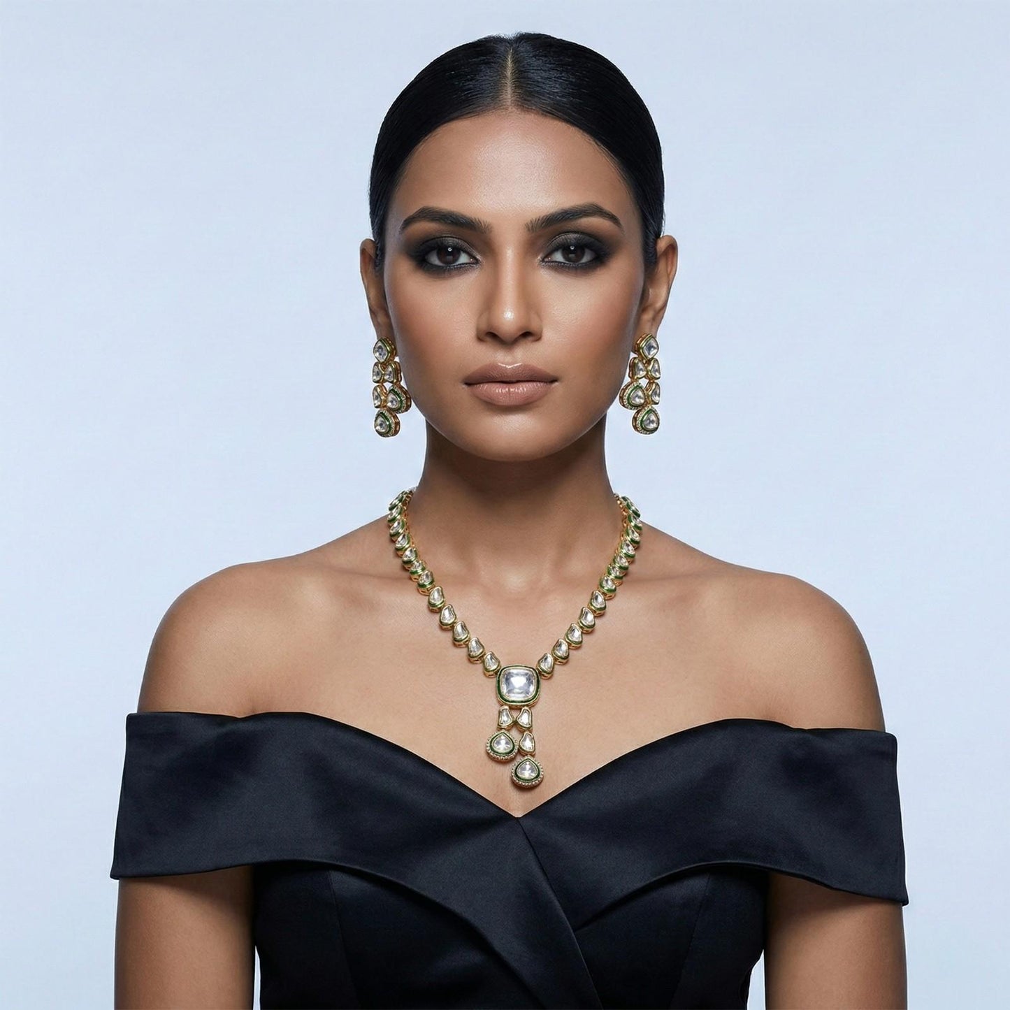 Noor Drop with western dress