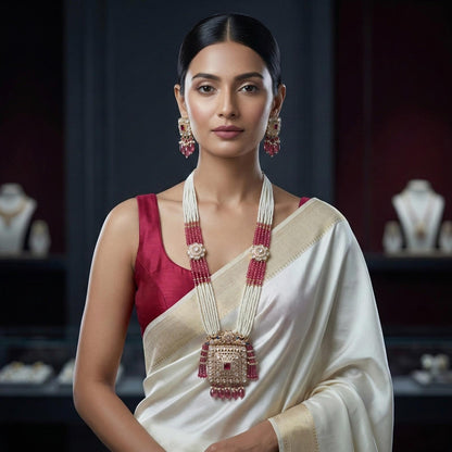 Noor-e-Gulab with indian dress