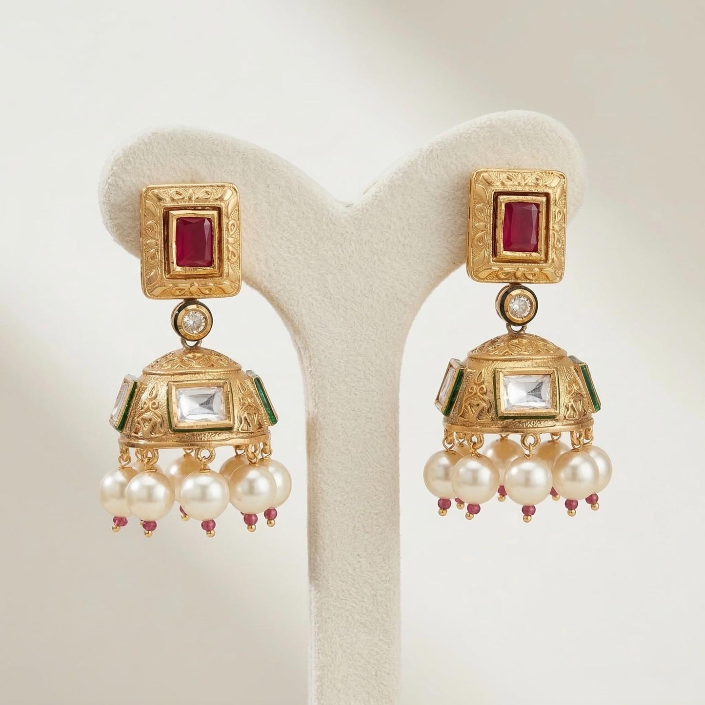 Gul Ratan earrings