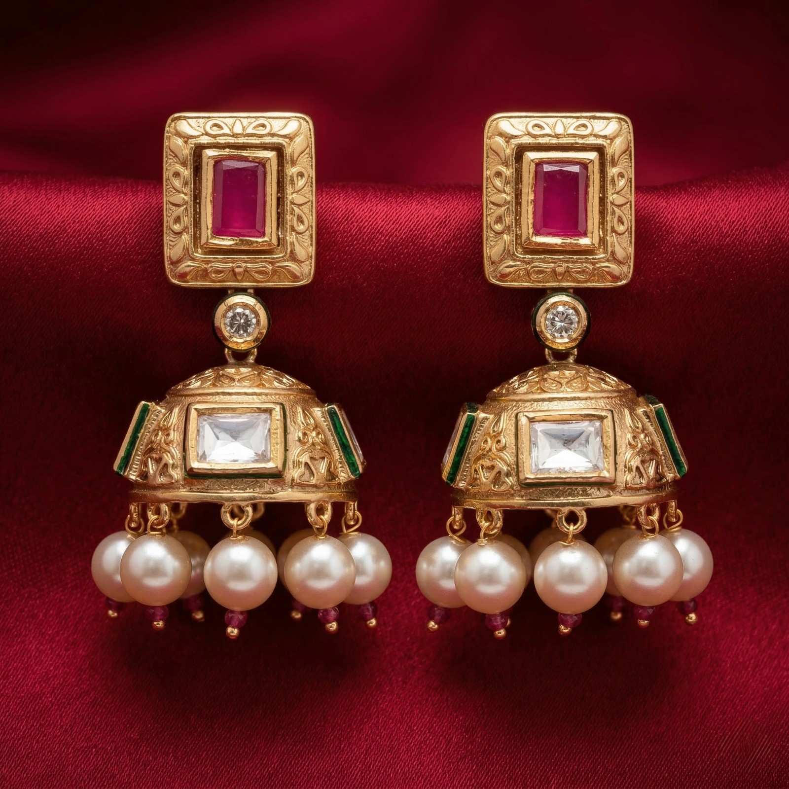 Gul Ratan earrings
