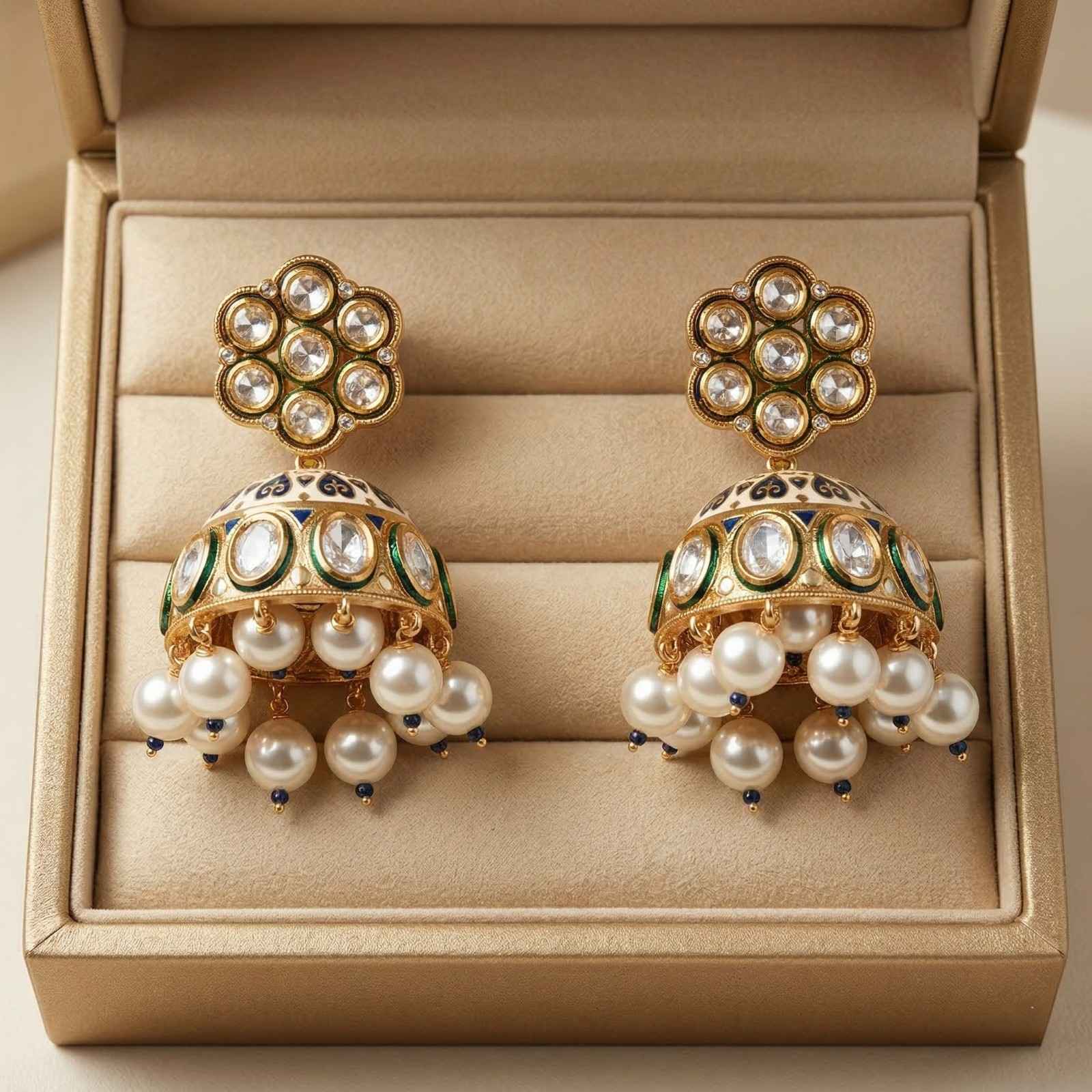 Noor Jhumka in box