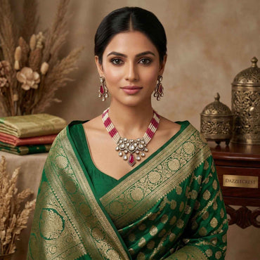 Rani Drop with indian dress