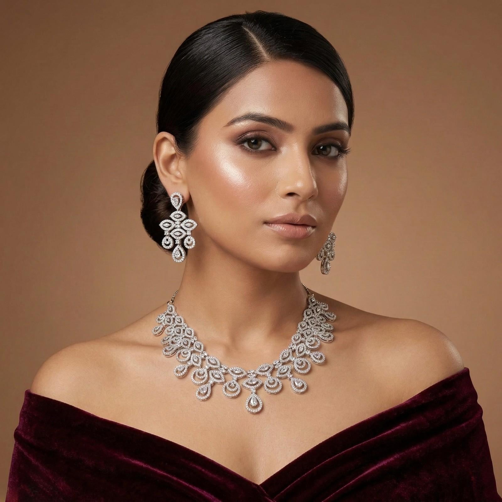 Sitara Drop with western dress