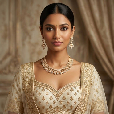 Shahi Bloom with indian dress