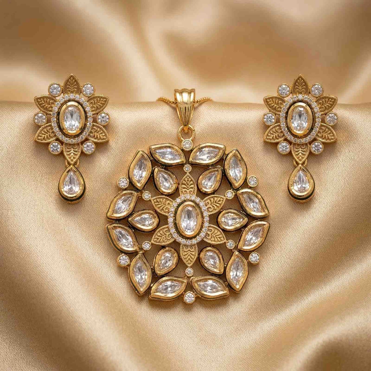 Polki Phool set